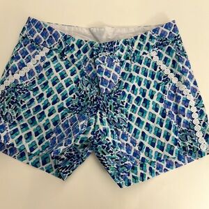 LILLY PULITZER Callahan Short size 0 It’s always summer Somewhere print